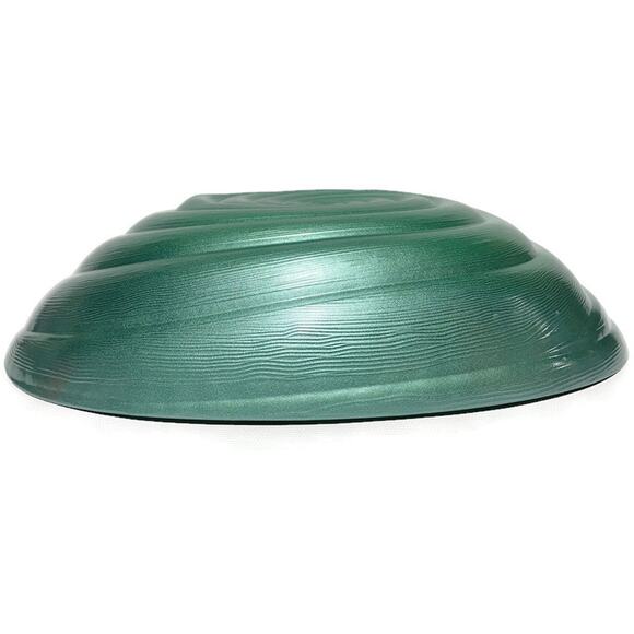 Blue Green Handblown Serving Bowl Glass Art Oval Shaped 13x8.5x3 - Picture 4 of 10